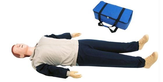 Écran tactile de premier secours pour enseigner le mannequin pour une RCR complète avancée