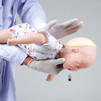 Modèle d'obstruction des voies respiratoires du mannequin asphyxiant pour bébé