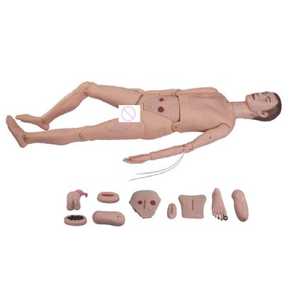 Modèle de formation à l'intubation pour un mannequin de soins infirmiers multifonctionnel combiné