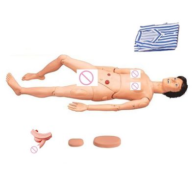 Modèle de formation à l'intubation pour un mannequin de soins infirmiers multifonctionnel combiné