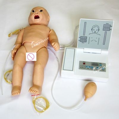 Manikine en PVC avancée pour la RCR pédiatrique et la simulation de soins infirmiers pour nourrissons
