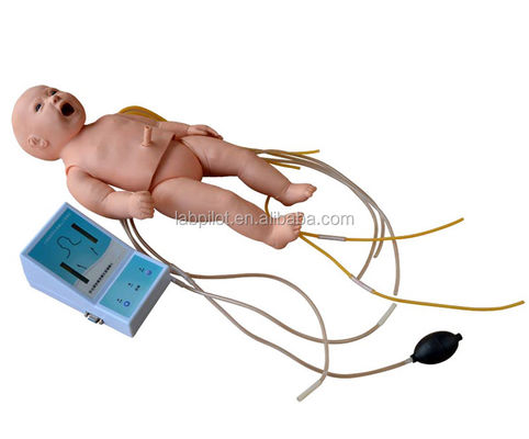 RCR pour bébé néonatal et mannequin infirmier pour la simulation de la SLA pédiatrique en science médicale