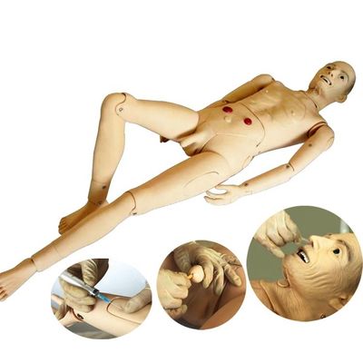 Manivelle de formation aux soins infirmiers pour personnes âgées entièrement fonctionnelle avec fonction de pression artérielle