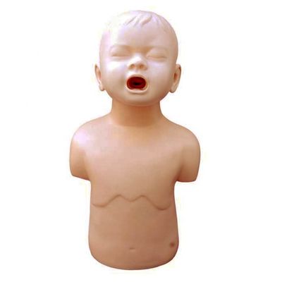 Manikine d'obstruction des voies respiratoires chez l'enfant souffrant d'étouffement pour la formation aux premiers secours et la pratique du blocage