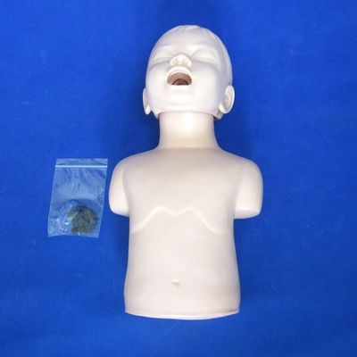 Manikine d'obstruction des voies respiratoires chez l'enfant souffrant d'étouffement pour la formation aux premiers secours et la pratique du blocage