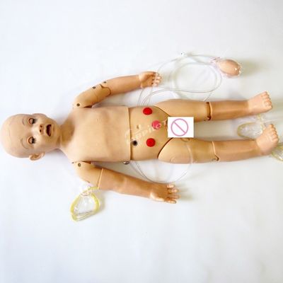 Modèle complet de maternité et de soins pédiatriques pour une formation avancée sur l'ECG en RCR en PVC