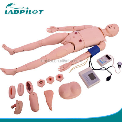 Formation aux compétences en soins infirmiers Manikin avec prise de parole avancée et support logiciel