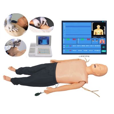 Manivelle de formation multifonctionnelle pour les sciences médicales RCR AED et pratique d'intubation