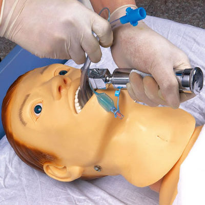 Simulateurs d'enseignement médical Formation en soins infirmiers Manikine pour alimentation et intubation par tube NG