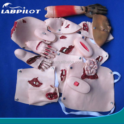 Améliorez vos soins de formation aux premiers secours avec le kit de simulation de traumatisme en PVC avancé