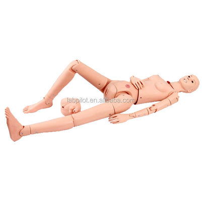 Manikine de formation infirmière multifonctionnelle avec PVC avancé et fonction d'aspiration