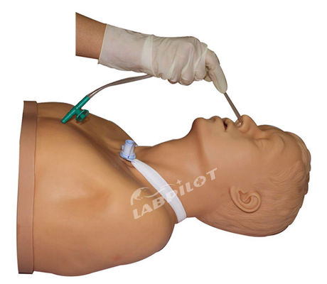 Manikine infirmière avec fonction de formation à l'aspiration Trachéostomie adulte Soins et aspiration