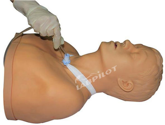 Manikine infirmière avec fonction de formation à l'aspiration Trachéostomie adulte Soins et aspiration