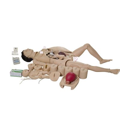 Manikine de formation à l'accouchement pour des simulations réalistes d'urgence maternelle et néonatale
