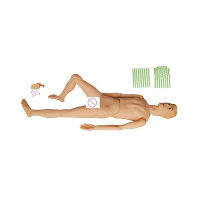 Simulateur de patient entièrement flexible Formation en soins infirmiers Manikin pour une formation individuelle