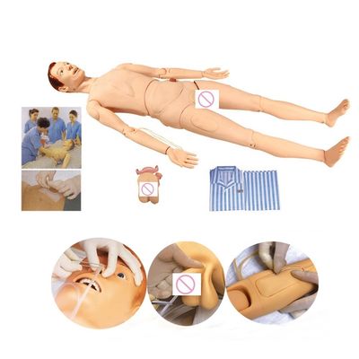 Simulateur de patient entièrement flexible Formation en soins infirmiers Manikin pour une formation individuelle