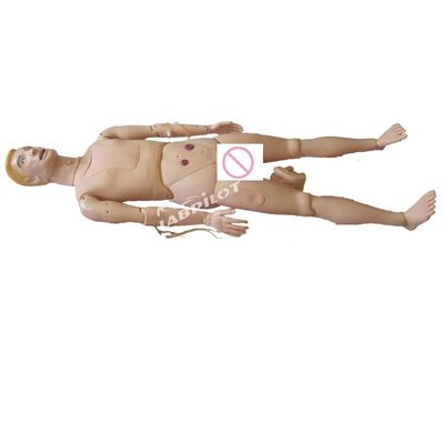 Simulateur de patient entièrement flexible Formation en soins infirmiers Manikin pour une formation individuelle
