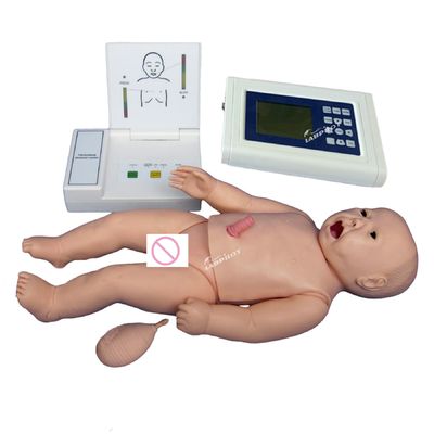 Science médicale Néonatal infirmerie mannequin pour l'intubation Auscultation et RCP formation