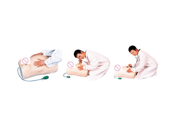 Modèle de mannequin de palpation électronique de la maternité avec fonction d'auscultation gynécologique
