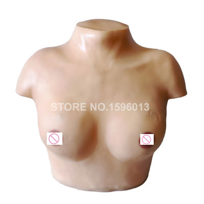 Modèle de mannequin d'inspection du sein pour la formation des infirmières en palpation de tumeurs gynécologiques