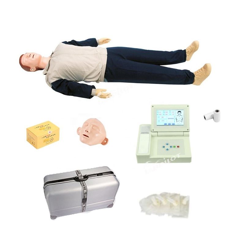 Écran tactile de premier secours pour enseigner le mannequin pour une RCR complète avancée