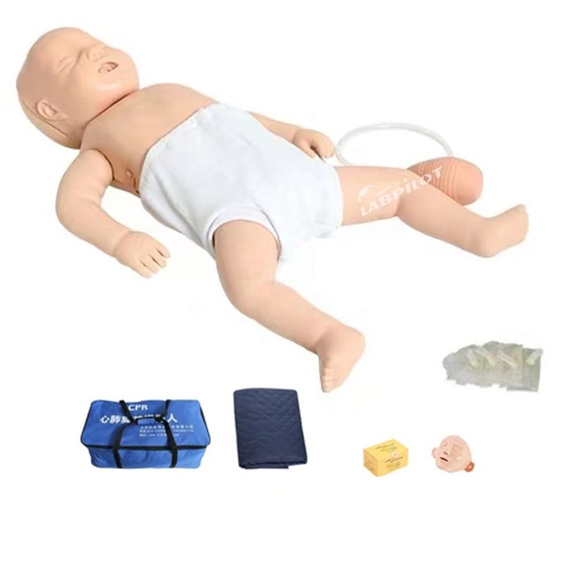 Taille de vie humaine Enfant CPR Formation poupée premiers soins Prendre soin du bébé Poupée pédiatrique Enseignement Dummy