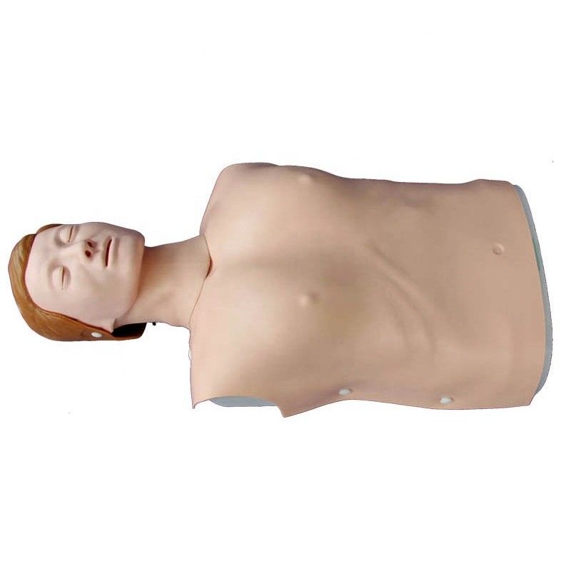 Formation à la RCR à demi-corps Manikine pour les cliniques hospitalières et les collèges Pratique de la technique de RCR