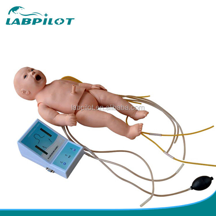 RCR pour bébé néonatal et mannequin infirmier pour la simulation de la SLA pédiatrique en science médicale