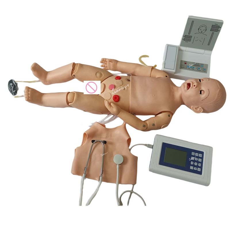 Simulateur de formation aux premiers secours et à l'auscultation pour enfant de 1 an PALS