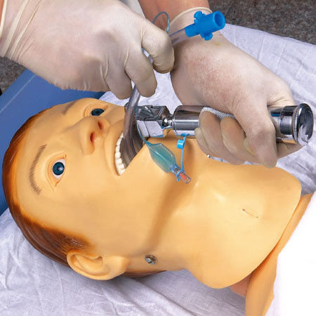 Simulateurs d'enseignement médical Formation en soins infirmiers Manikine pour alimentation et intubation par tube NG