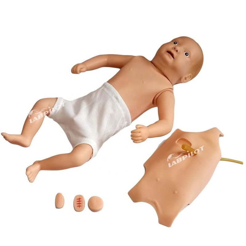 Une poupée de formation à l'infirmerie et à l'intubation pour nouveau-nés